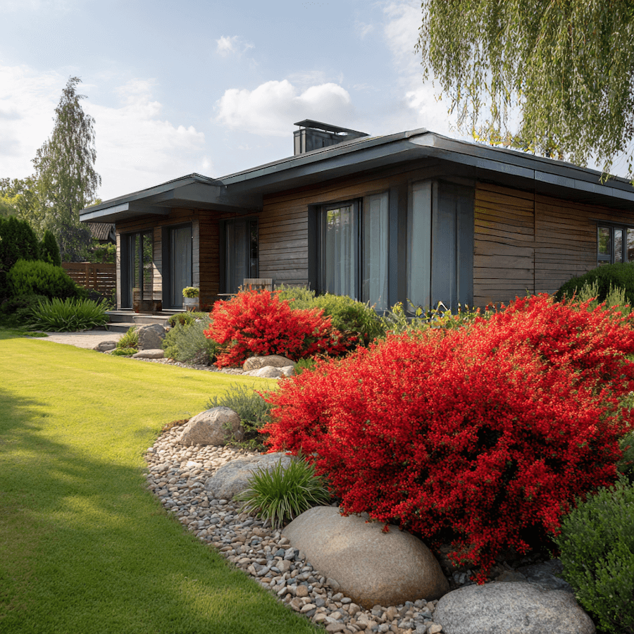 Berberys w ogrodach skalnych i żwirowych