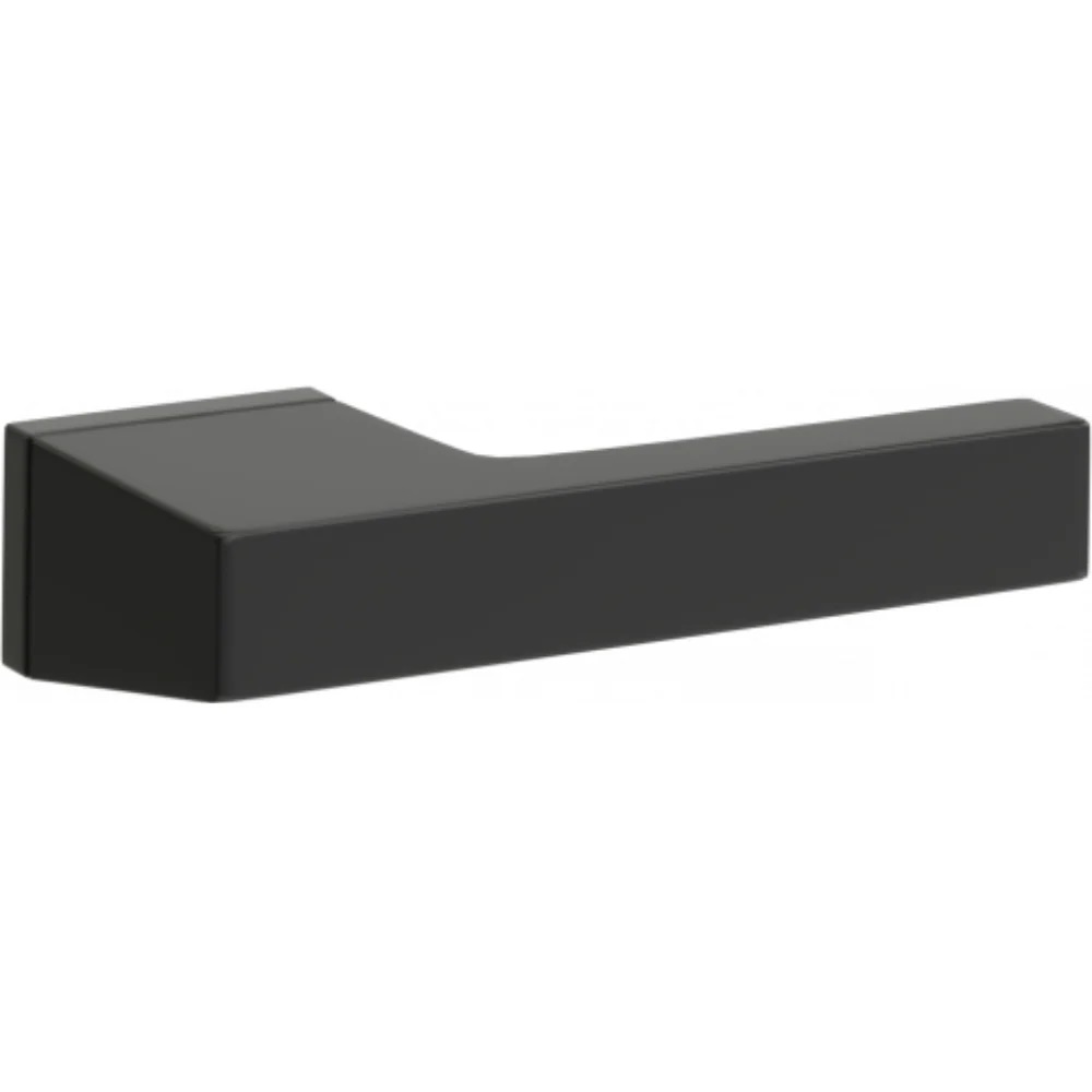 Czarna klamka do drzwi