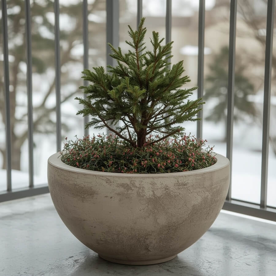 Azalia karłowa i wrzos