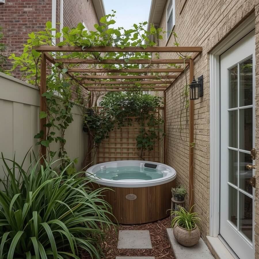 Mikroogród, czyli narożna wnęka przy domu