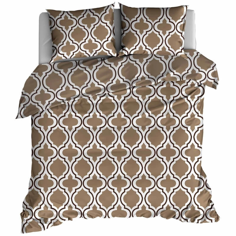 Pościel flanelowa Maroko beż 180x200