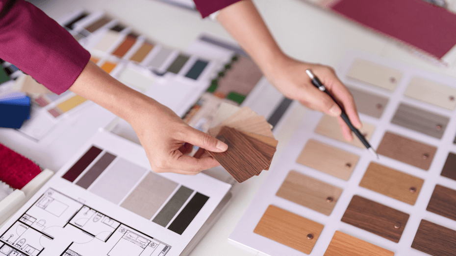 Wzornik odcieni drewna